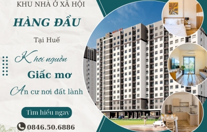 Thêm cơ hội sở hữu nhà tại KĐT đẳng cấp cho người thu nhập thấp Huế 